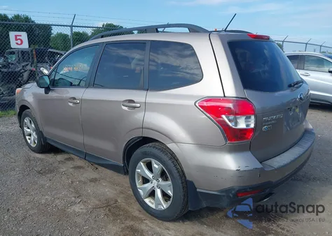 2014 Subaru Forester 2.5I Premium from USA, damaged, VIN JF2SJACC4EG405795